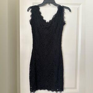 Black lace XS dress